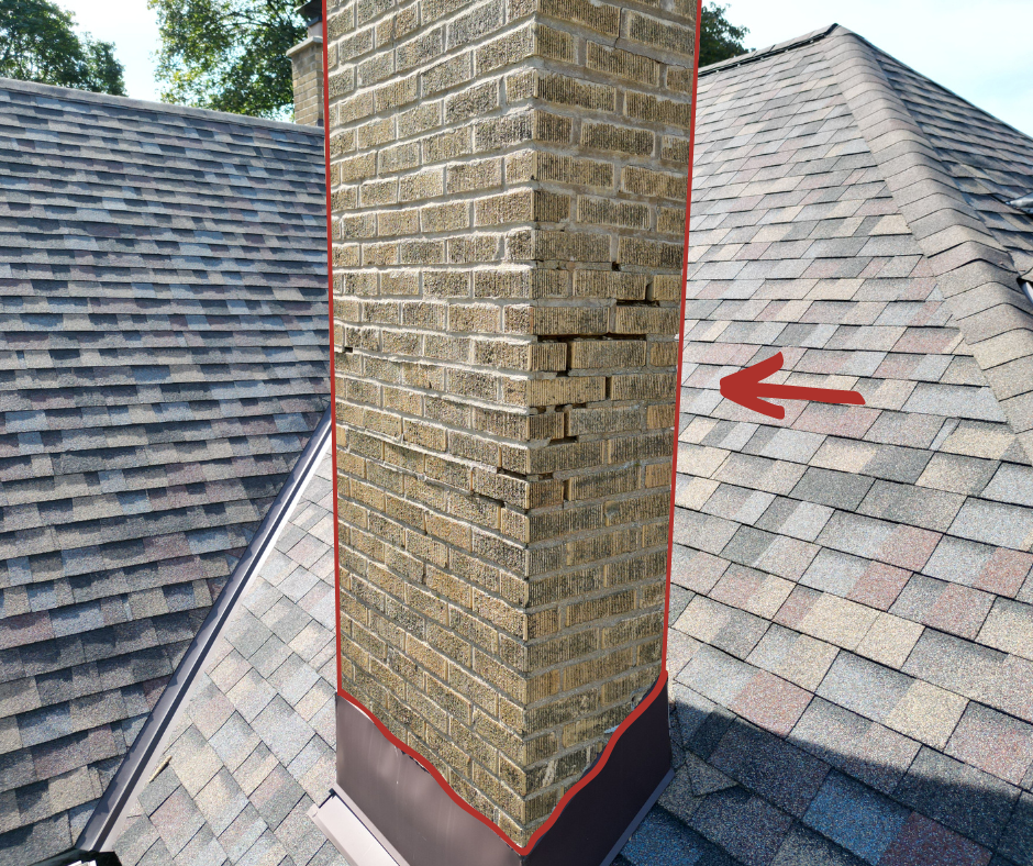 chimney made out of bricks